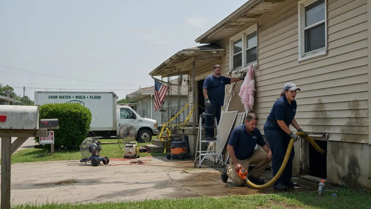 Water Damage Repair in Scammon, KS near me